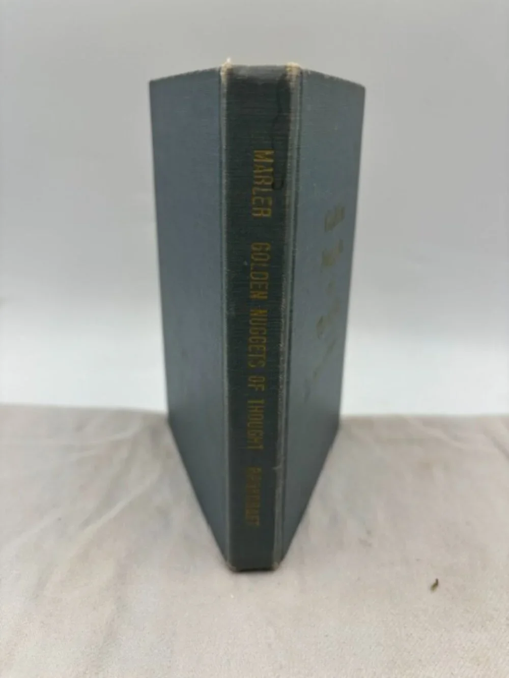 Golden Nugget of Thought By Exra L. Marler 1954 Hardcover.